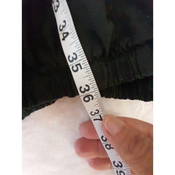 Liabella Italy Comfy Beach Vacation Casual Bubble Hem Dress Pocket M/L Black - Picture 3 of 5